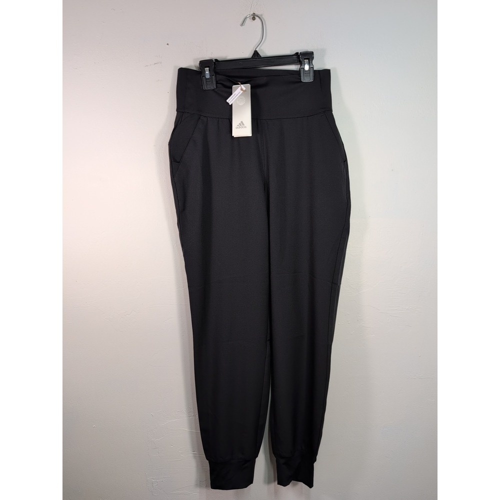 NWT ADIDAS Women's Plus Size Golf Joggers Pants Black Small